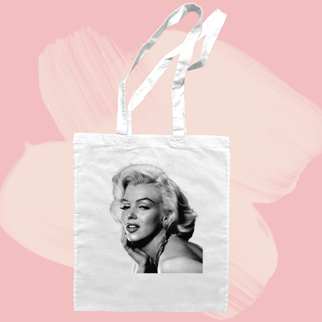 Torba bawełniana tote bag z nadrukiem marilyn monroe