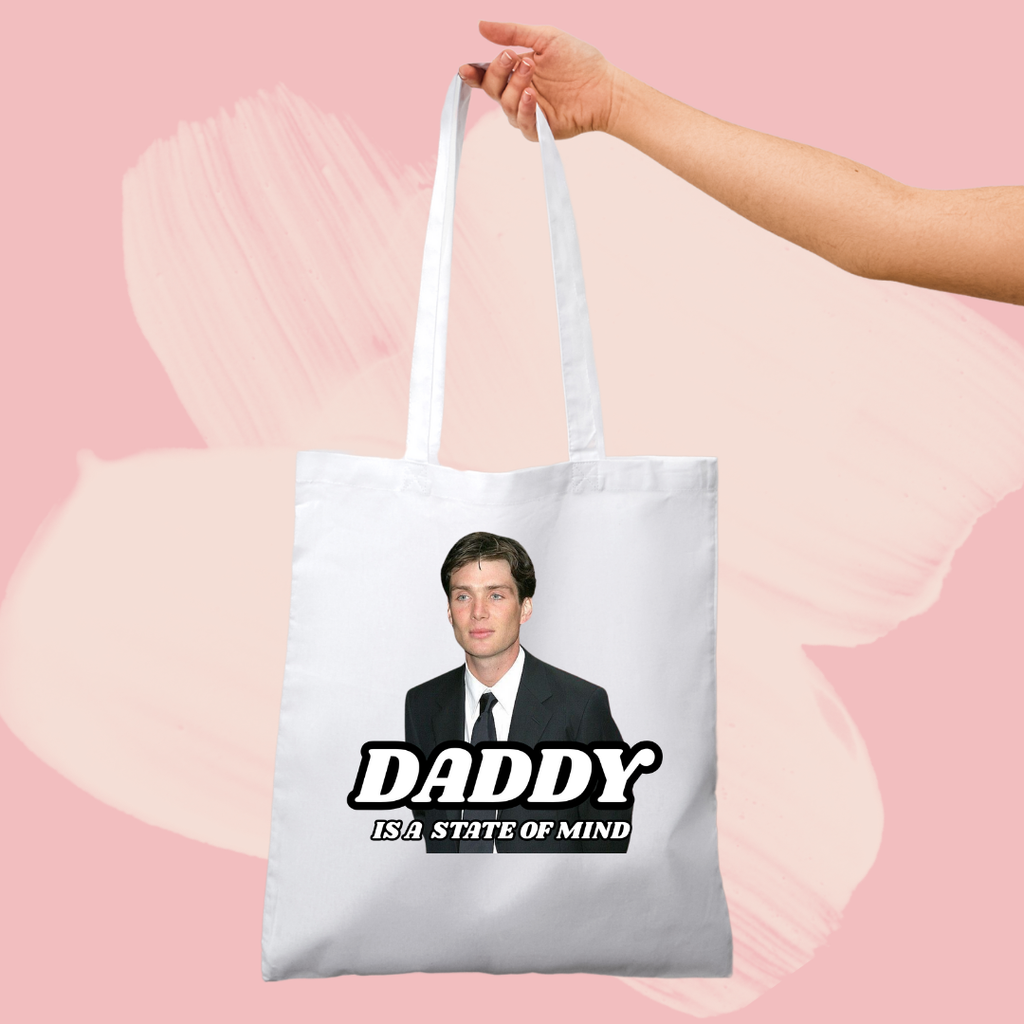 Torba bawełniana tote bag z nadrukiem cilian murphy daddy