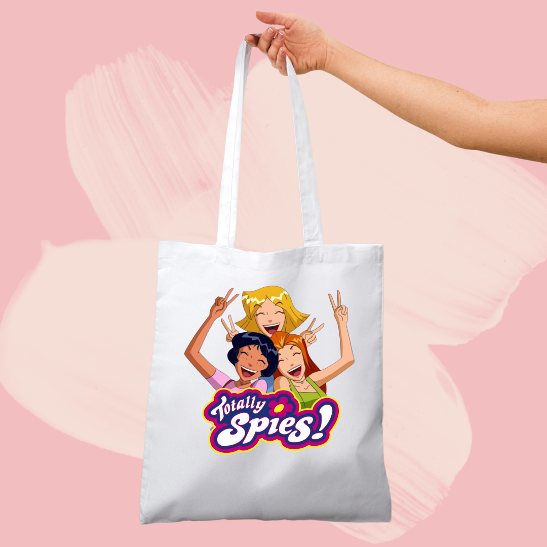 Torba bawełniana tote bag z nadrukiem odlotowe agentki totally spies