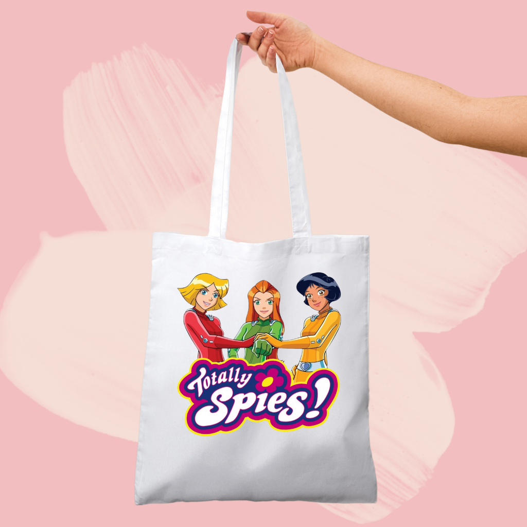 Torba bawełniana tote bag z nadrukiem odlotowe agentki totally spies bajka