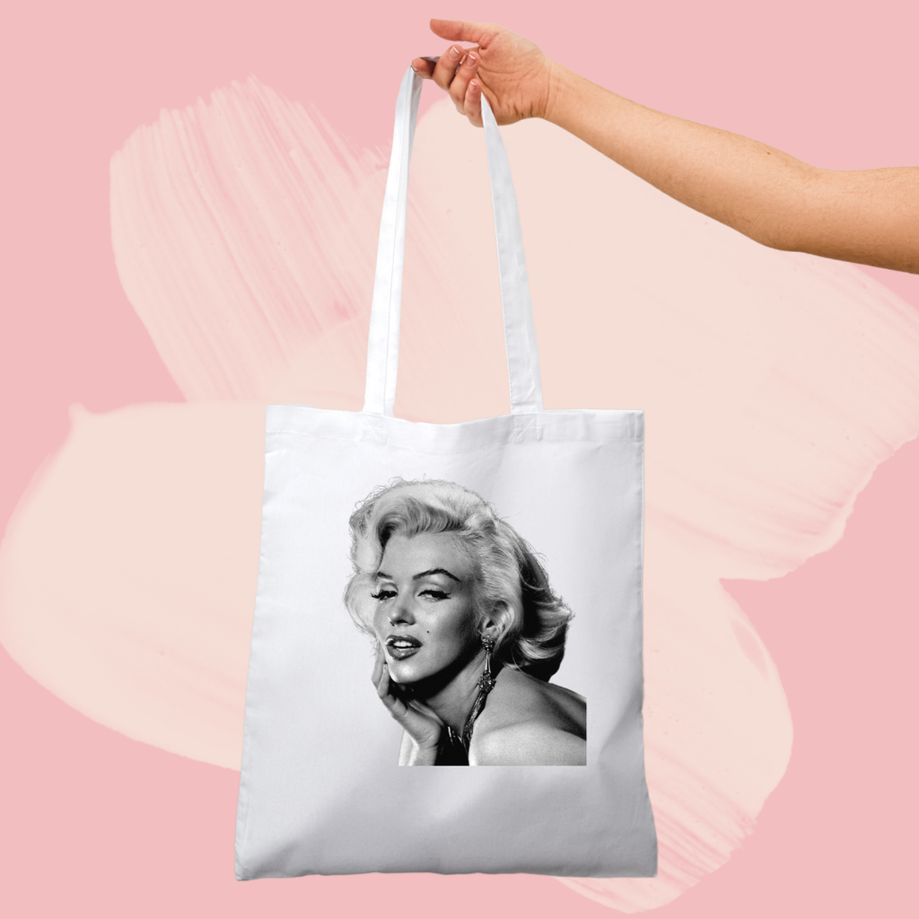 Torba bawełniana tote bag z nadrukiem marilyn monroe