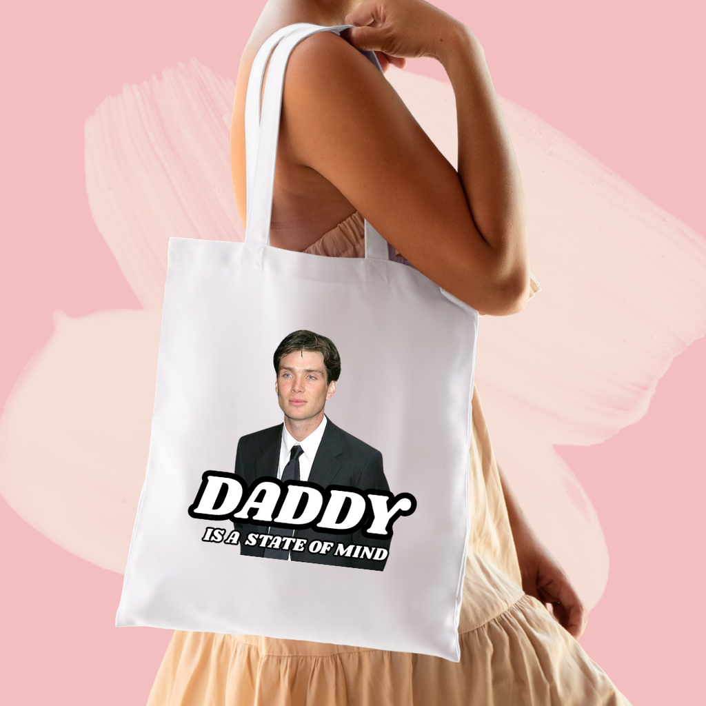 Torba bawełniana tote bag z nadrukiem cilian murphy daddy