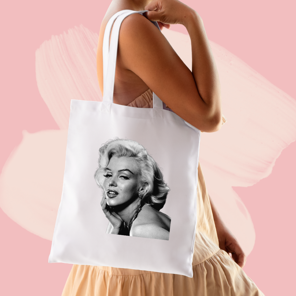 Torba bawełniana tote bag z nadrukiem marilyn monroe