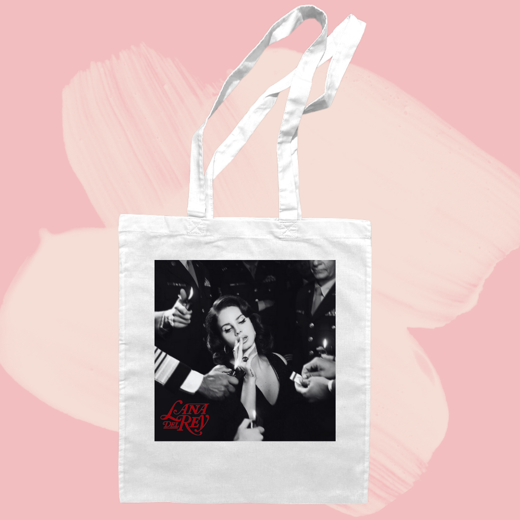 Torba bawełniana tote bag z nadrukiem lana del rey
