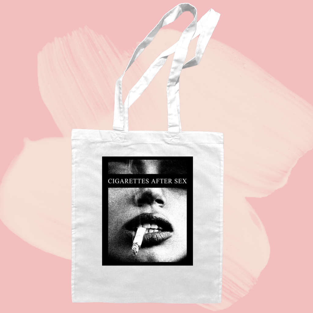 Torba bawełniana tote bag z nadrukiem cigarettes after sex