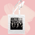 Torba bawełniana tote bag z nadrukiem zespół arctic monkeys