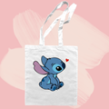 Torba bawełniana tote bag z nadrukiem stitch bajka lilo i stich
