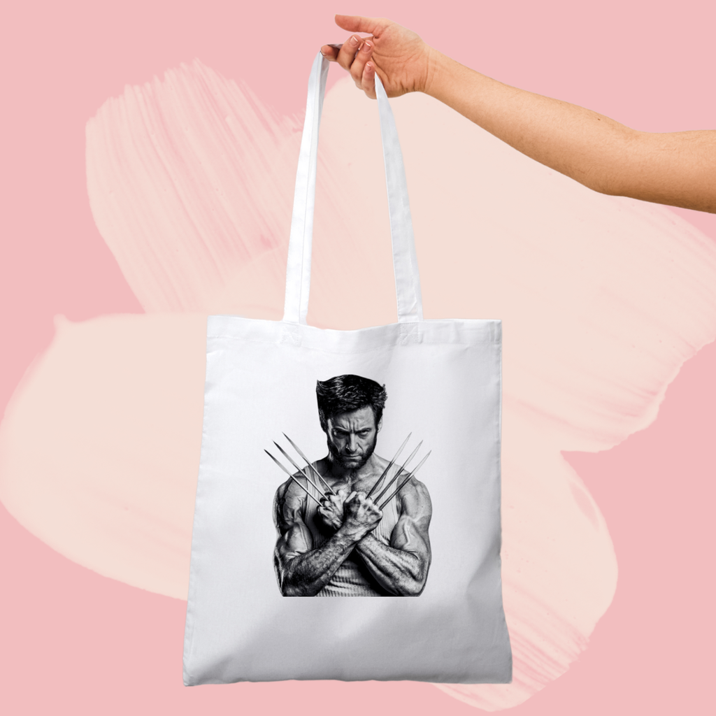 Torba bawełniana tote bag z nadrukiem wolverine x-man