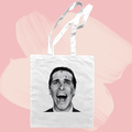 Torba bawełniana tote bag z nadrukiem patrick bateman american psycho