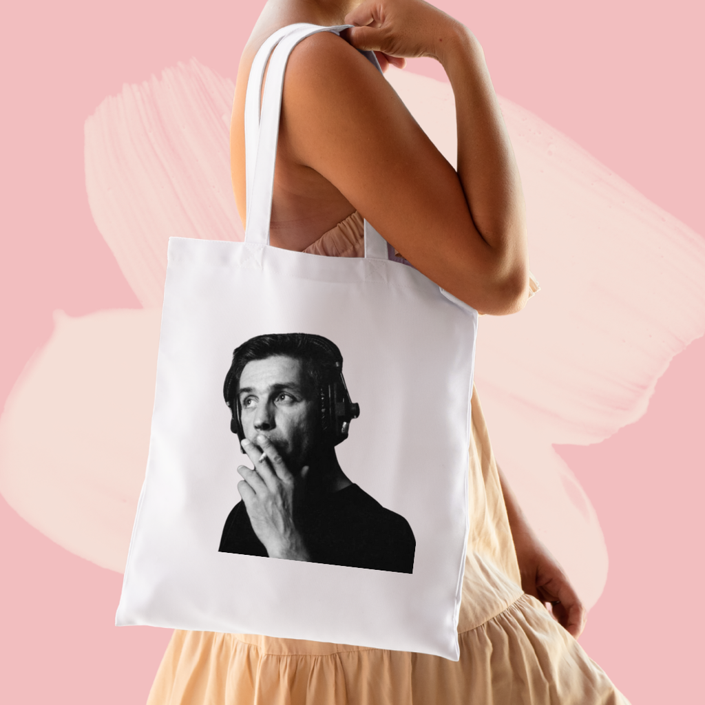 Torba bawełniana tote bag z nadrukiem till lindemann zespół rammstein
