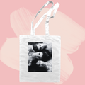 Torba bawełniana tote bag z nadrukiem elena damon stefan pamiętniki wampirów the vampire diaries