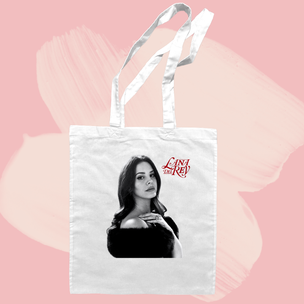 Torba bawełniana tote bag z nadrukiem lana del rey