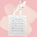 Torba bawełniana tote bag z nadrukiem boobs